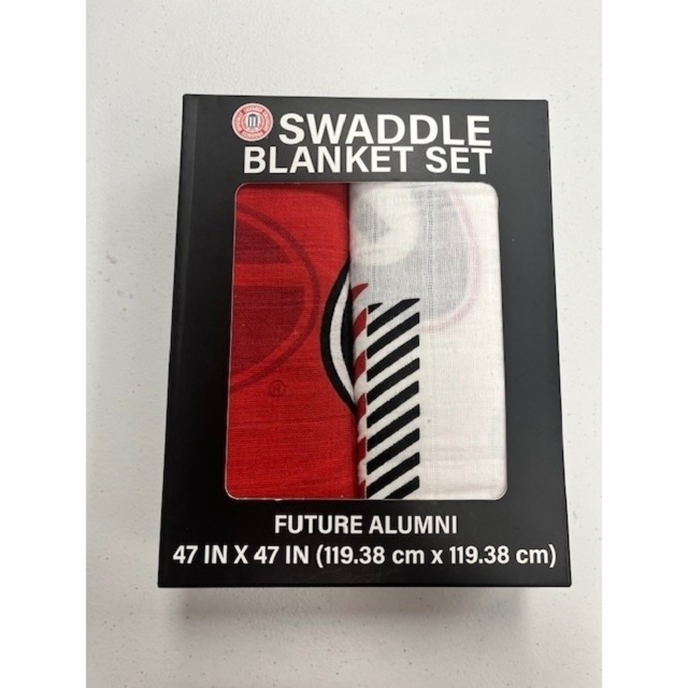 Swaddle Blanket Set Future Alumni Bulldogs